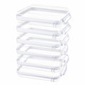 Clear Hard Shell Zipper Case (6 Handle XL)