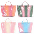 PIQOLA Waterproof PVC Tote Bag | Lightweight Large Shoulder Bag for Beach, Travel & Everyday Carry
